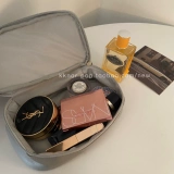 Портативная универсальная брендовая косметичка, трендовая вместительная и большая тара для путешествий, сумка-органайзер, изысканный стиль