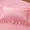 Vỏ gối bằng cotton đôi 2 Gói Hàn Quốc có vỏ gối bằng vải bông Vỏ gối màu be dày màu hồng tím - Gối trường hợp