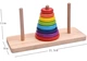 3-5 tuổi mẫu giáo toán học giác ngộ giảng dạy viện trợ tháp Hà Nội trí tuệ bằng gỗ đồ chơi điện nhỏ 5 lớp Hanno Tháp