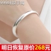 Mới đơn giản s999 sterling bạc vòng đeo tay nữ cao quý 妃 mở vòng đeo tay đẩy kéo vòng đeo tay ngày của mẹ để gửi món quà của mẹ Vòng đeo tay Cuff