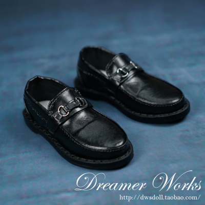 taobao agent [DWS] SD/BJD doll shoes/baby shoes black leather shoes suits SD17 Uncle SD17