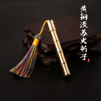 Латунный бамбуковый портативный мужской трендовый аксессуар, подарок на день рождения