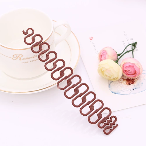 Детская волнистая пластиковая заколка для волос, в корейском стиле, простой и элегантный дизайн