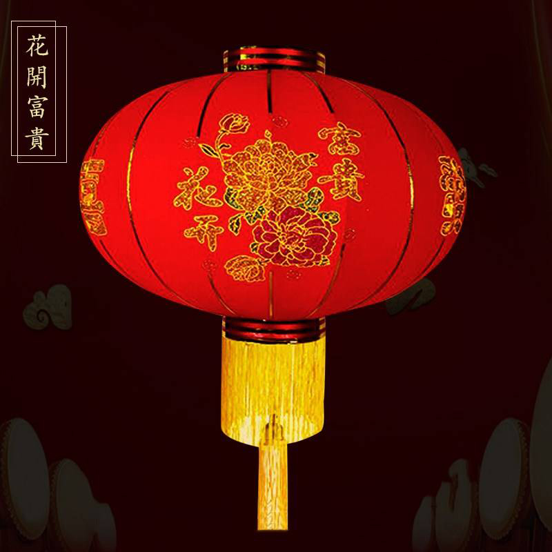过年灯笼春节大红灯笼新年灯笼装饰阳台灯笼家用大门口喜庆挂饰