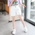 Quần short denim bé gái 2019 hè mới trẻ em lớn Phiên bản Hàn Quốc quần áo trẻ em phần mỏng quần nóng trẻ em quần lửng - Quần jean Quần jean