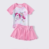 Детский раздельный купальник для принцессы, милая юбка