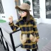 Áo khoác len cho bé gái mùa thu đông 2018 phiên bản Hàn Quốc mới của công chúa nước ngoài quần áo mùa đông nữ áo len trẻ em