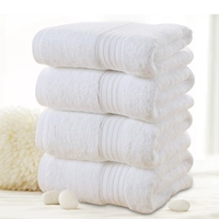 Твердый цвет белые полотенца Pure Cotlon Hotel Casty Salon салон красоты сильная водопоглощение бесплатная доставка может настроить производители прямые продажи