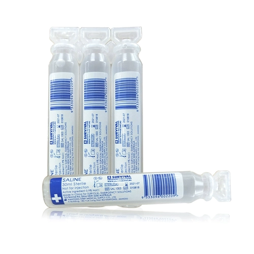 Безопасный физиологичный гигиенический хлорид натрия, 10 шт, 30 мл