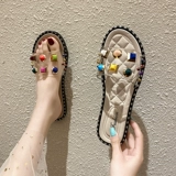 Слайдеры, тапочки, летняя пляжная универсальная обувь, популярно в интернете, 2022, пляжный стиль