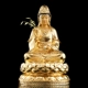 108 см, сидя на всей статуе Lotus Guanyin Buddha