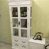 Европейский стиль сплошной древесина винного шкафа современный минималистский винный шкаф небольшая квартира
