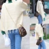 Túi đựng điện thoại di động Túi xách nữ 2018 mới sóng mùa thu đông Hàn Quốc phiên bản khóa ví da mềm túi da hoang dã mini balo đeo chéo nam Túi điện thoại