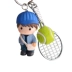 Vợt tennis búp bê keychain dễ thương vài mặt dây chuyền đồ trang sức mặt dây chuyền cuộc thi giải thưởng những món quà nhỏ 5