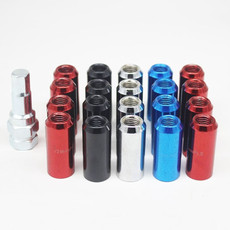 Покрышка винтовой крышкой 汽车轮胎螺丝帽内六角小孔改装轮毂螺丝帽45mm加长轮毂螺母螺帽
