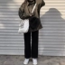 Túi vải messenger nữ sinh viên phiên bản Hàn Quốc Harajuku ulzzang văn học hoang dã siêu lửa vai vải túi - Túi xách nữ