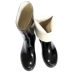 Tứ Xuyên Trịnh Phong ống cao cấp chính hãng giày đi mưa màu đen giày không thấm nước giày chống trượt giày mưa giày cao su giày boot nam chống nước Rainshoes