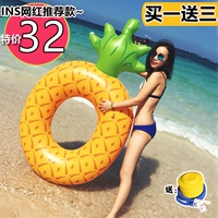 Siêu lớn dứa cầu vồng inflatable vòng bơi dưa hấu tình yêu kim cương mermaid phao cứu sinh bong bóng du lịch đạo cụ chụp ảnh phao tắm cho trẻ sơ sinh