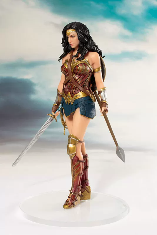 DC, герои, Лига справедливости, статуя, минифигура, Чудо-женщина