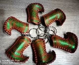 Ключевая цепочка подвеска Pure Cowhide украшения во внутренней Монголии Маленькие подарочные подарочные подарки Туристические сувениры