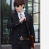 Phù hợp với mùa hè phù hợp với nam thanh niên Hàn Quốc phiên bản của tự trồng kinh doanh bình thường dress cao đẳng tốt nghiệp phù hợp với công việc ăn mặc Suit phù hợp