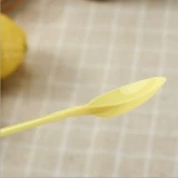 Одноразовая пластиковая большая прозрачная ложка, увеличенная толщина