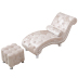 Châu Âu ghế tựa ghế vẻ đẹp phòng khách ban công phòng ngủ đơn vải đơn giản sofa ghế ngủ trưa lười biếng nhỏ ghế dài - Ghế sô pha sopha giá rẻ Ghế sô pha