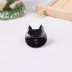 Tuần này đặc biệt 368 phim hoạt hình mèo Nhật Bản cá tính huy hiệu thời trang màu đen hài hước - Trâm cài Trâm cài