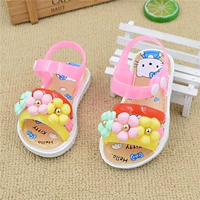Водонепроницаемые летние сандалии, нескользящий детский кварц, детская пляжная обувь для раннего возраста, в корейском стиле, мягкая подошва