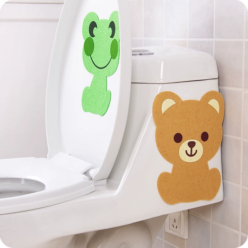 Творческий домашний мультипликационная мультипликационная туалетная наклейка для туалетов и густой войлочный туалет дезодорирующий вонючий вонючий подушка