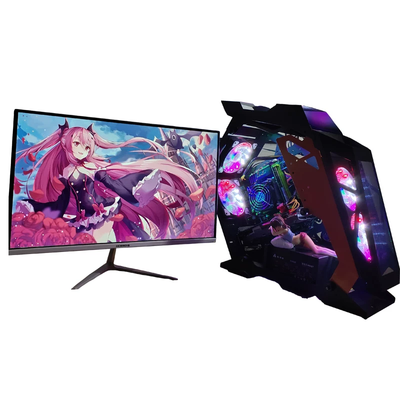 I5 10400 совместимый игровой компьютерный хост сборки настольных компьютеров полная комплектация компьютерного станка