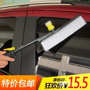 Xe cung cấp bàn chải tam giác trắng tóc mềm PPT rửa xe phụ kiện rửa xe có tay cầm thiết bị xốp - Sản phẩm làm sạch xe