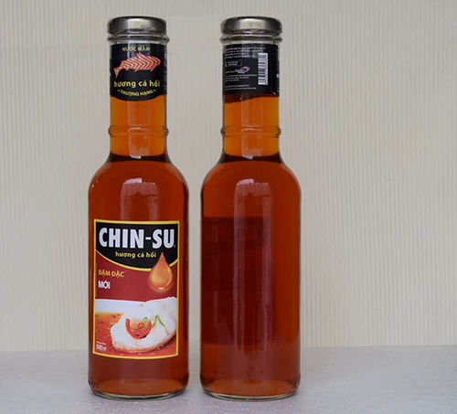 Вьетнам оригинал Golden Su Smart Fish Mam Chin Su Glass Bottle 15 бутылок с X500 мл бесплатной доставки