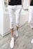 Mùa hè cắt quần nam Hàn Quốc phiên bản của bàn chân nhỏ quần âu Mỏng 7 điểm quần mùa hè quần short nam xu hướng quần trắng