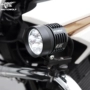 Xe máy 12Vled đèn pha siêu sáng bên ngoài đèn xe chiếu sáng không thấm nước chùm cao sửa đổi ánh sáng chói đèn phụ trợ giá đèn pha xe airblade 2017