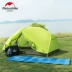 NH di động trứng yến khe siêu nhẹ gấp nhôm màng ẩm pad đơn siesta mat ngoài trời cắm trại lều cắm trại - Thảm chống ẩm / Mat / Gối