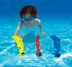 Trẻ em của trẻ em hồ bơi hồ bơi giảng dạy với lặn tay bắt cá nhẫn cỏ stick dolphin chơi đồ chơi dưới nước lặn biển đồ chơi nước cho bé Bể bơi / trò chơi Paddle