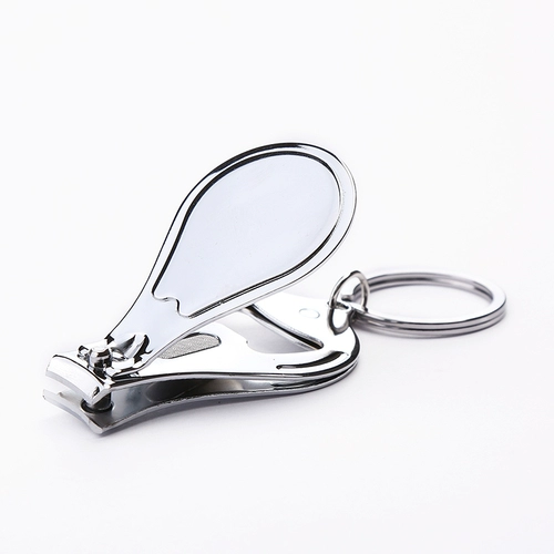 Маникюрные кусачки для ногтей, универсальный брелок с гравюрой, подарок на день рождения, делается под заказ, с печатью вашего логотипа