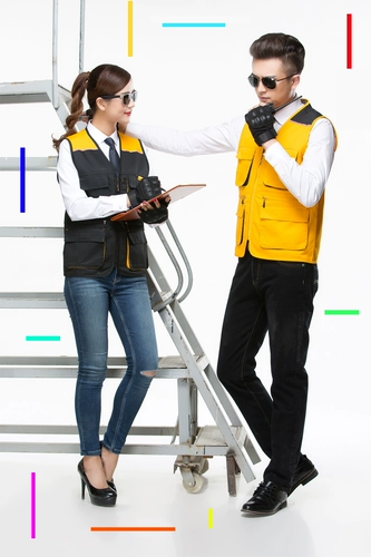 Дорожный жилет для работы, делается под заказ, с печатью вашего логотипа