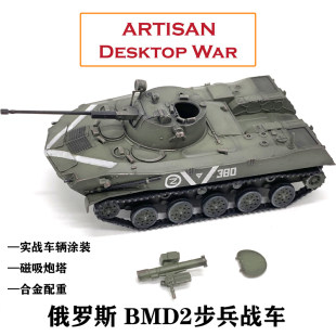 ARTISAN ロシア軍特殊作戦 BMD2 歩兵戦闘車 Z 塗装 No.380 完成モデル