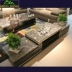Đặc biệt cung cấp bàn cà phê bằng đá cẩm thạch tự nhiên kết hợp tủ TV Trung Quốc - Bộ đồ nội thất
