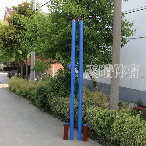 На открытом воздухе земля -заземляющая земля для волейбола на пляжный волейбол/похороненная стойка сетки с газовым рядом