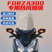 Thích hợp cho Honda Forza 300 NSS350 kính chắn gió phía trước sửa đổi kính chắn gió PC nâng cao