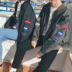 Các cặp vợ chồng mùa xuân 2018 new coat đồng phục bóng chày nam Hàn Quốc phiên bản của loose bf cao đẳng gió 00 sau khi xu hướng sinh viên Đồng phục bóng chày