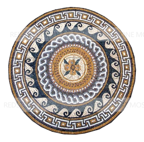 Мраморная мозаика ручной мозаики