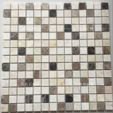 Джазовая белая мозаика натуральная мраморная антикварная телевизионная фоновая настенная плитка плитка плитка по культурной ископаемой ванной комнате