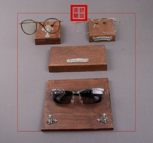 Croome Chrome Hearts Retro Single 1 High -Tend Glasses отображает