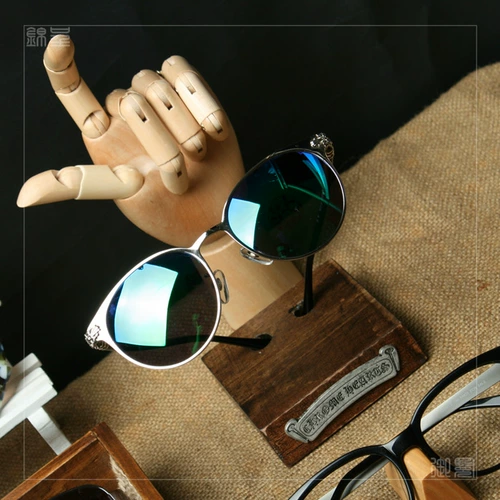 Croome Chrome Hearts Retro Single 1 High -Tend Glasses отображает