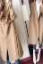 Áo khoác len nữ dài phần 2018 mùa đông mới học sinh Hàn Quốc áo len mỏng nữ Hepburn mỏng - Áo khoác dài