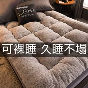 Dày lông cừu nhung nệm đệm nhà tatami ký túc xá đơn sinh viên ký túc xá giường xốp giường nệm chăn bông